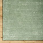 Jett Solid and Border Moss Area Rug - Image 4