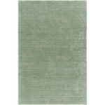 Jett Solid and Border Moss Area Rug - Image 2