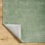 Jett Solid and Border Moss Area Rug - Image 3