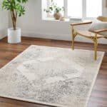 Ulvend Traditional Light Brown/Medium Gray Area Rug