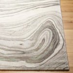 Morad Modern Light Gray Area Rug - Image 4