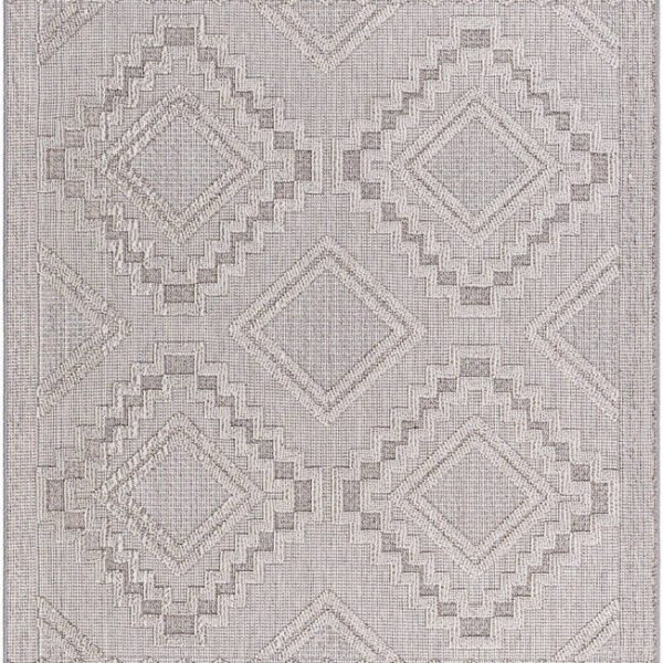 Arno Modern Light Gray Area Rug
