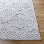 Arno Modern Light Gray Area Rug - Image 2