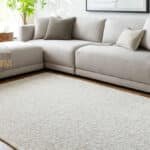 Shiann Modern Light Silver Area Rug
