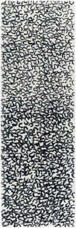 Meriah Modern Black/Cream Area Rug - Image 7