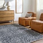 Meriah Modern Black/Cream Area Rug