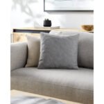 Nelle Sterling Grey Pillow Cover - Image 5