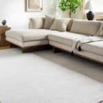 Kriste Cottage Light Silver Area Rug