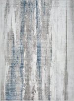 Jessicah Traditional Dark Blue Area Rug - Image 6