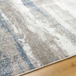 Jessicah Traditional Dark Blue Area Rug - Image 2