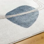 Joselin Traditional Dark Blue/Denim Area Rug - Image 2