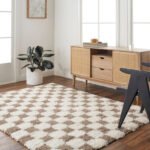 Bondurant Modern Brown Area Rug - Image 2