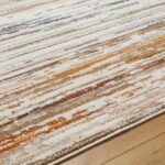 Ian Modern Burnt Orange Area Rug - Image 6