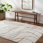 Nakeia Modern Light Beige Area Rug