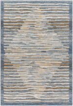 Gizelle Modern Denim Area Rug - Image 2