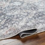 Naheed Traditional Slate Gray Washable Area Rug - Image 3