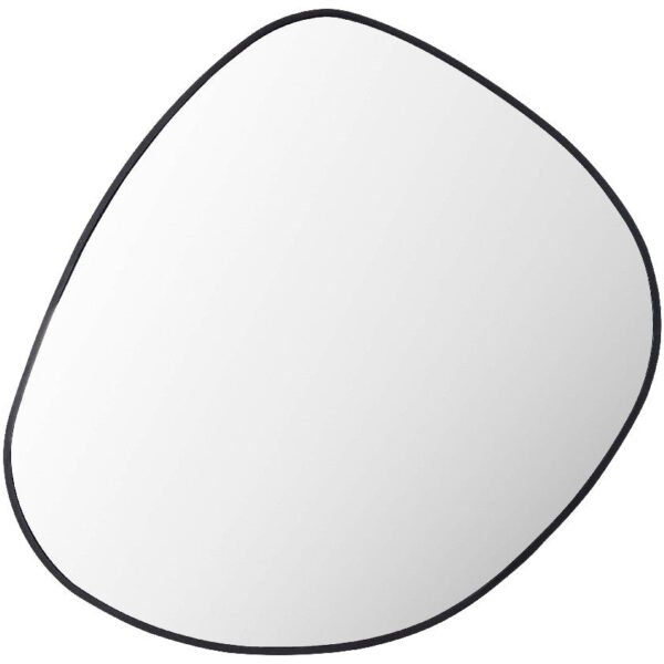 Candance Modern Black Wall Mirror
