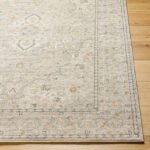 Kelon Traditional Light Beige/Charcoal Area Rug - Image 7