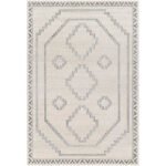 Zebadiah Modern Medium Gray Area Rug - Image 2