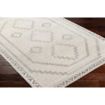 Zebadiah Modern Medium Gray Area Rug - Image 5
