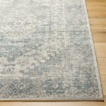 Nastashia Traditional Charcoal/Denim Area Rug - Image 4