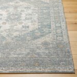 Shaila Traditional Denim/Charcoal Area Rug - Image 4