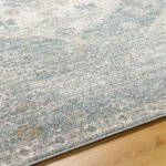 Shaila Traditional Denim/Charcoal Area Rug - Image 2