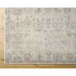 Flint Traditional Medium Gray/Light Beige Area Rug - Image 7