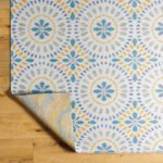 Devorah Coastal Light Gray/Dark Teal Area Rug - Image 4