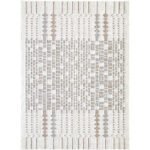 Kristyn Modern Ivory Area Rug