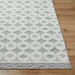Aryan Modern Light Gray Area Rug - Image 3