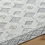 Aryan Modern Light Gray Area Rug - Image 2