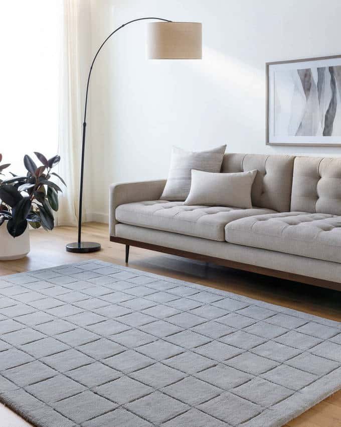 AAAB9522-576-roomscene_201_7f0c7586-715c-426b-9ad9-11019816a006-1 Richad Modern Gray Area Rug - Image 1