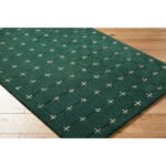 Richad Modern Dark Green Area Rug - Image 5