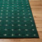 Richad Modern Dark Green Area Rug - Image 6