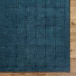 Richad Modern Dark Blue Area Rug - Image 4