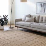 Darlena Modern Medium Brown Area Rug