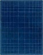 Darlena Modern Dark Blue Area Rug - Image 8