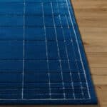 Darlena Modern Dark Blue Area Rug - Image 6