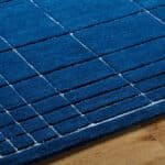 Darlena Modern Dark Blue Area Rug - Image 3