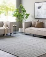 Darlena Modern Medium Gray Area Rug