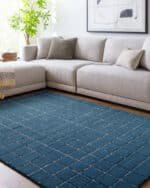 Nasreen Modern Onyx Area Rug