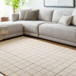 Nasreen Modern Tan Area Rug