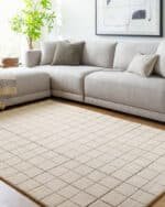 Nasreen Modern Tan Area Rug