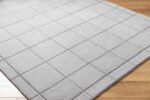 Isai Modern Gray Area Rug - Image 3
