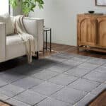 Isai Modern Charcoal Area Rug