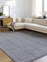 Isai Modern Charcoal Area Rug - Image 2