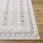 Lindell Modern Ivory/Black Area Rug - Image 4