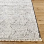 Otha Modern Ivory/Black Area Rug - Image 4