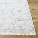 Monesha Modern Ivory/Black Area Rug - Image 4